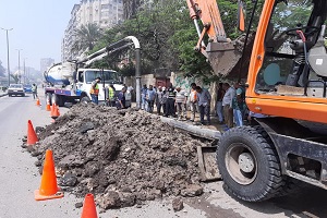 حل مشاكل المرافق بحي حدائق القبة 