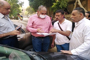 حمله لحصر المباني السكنية والورش بالحي