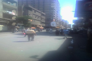 إزالة تعديات على أملاك الدولة بحلوان