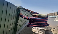 اعمال رفع كفاءة كوبري التجنيد بجسر السويس