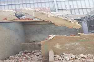 هدم وإزالة بناء مخالف