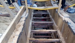 متابعة إحلال وتجديد شبكة الصرف الصحي 