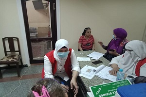 ندوة لتوعية المواطنين لاهمية التطعيم ضد كوفيد 19