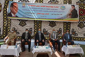 محافظ القاهرة يسلم 25 عروس من اليتيمات أجهزة كهربائية  في إطار مبادرة حياة كريمة 