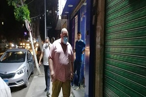 متابعة الاعمال اليومية بالحي 