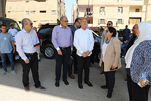 محافظ القاهرة يتفقد أعمال تطوير وتسكين مدينة الأمل الجديدة