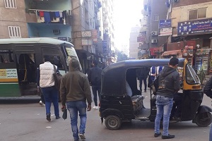 حملة مكبرة لرفع الاشغالات بعزبة النخل