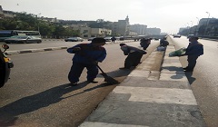 حملات لرفع مستوى النظافة والتجميل والإنارة