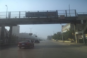 حملة لنظافة شارع الأوتوستراد 