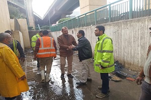 متابعة الاعمال اليومية بالحي 