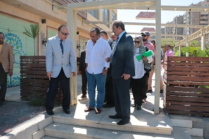 محافظ القاهرة يتفقد منطقة التبة بحي شرق مدينة نصر