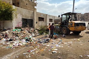 حملات لرفع مستوى النظافة وتوفير بيئة صحية بنطاق الحي