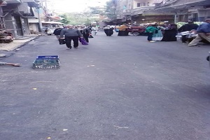 متابعة الاعمال اليومية بالحي