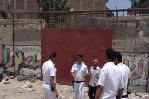 غلق مصنع لتقطيع الكاوتش القديم بالحي