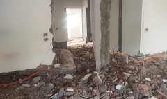 إزالة اعمال مخالفة بعقار بشارع سيد زكريا