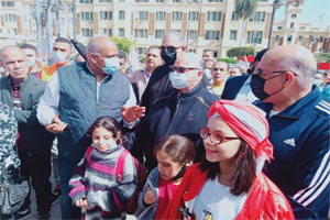  محافظ القاهرة يشهد بدء إنطلاق فعاليات مبادرة "جمل مدينتك"