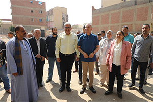 محافظ القاهرة يتفقد مشروع تطوير وإعادة تسكين مدينة الأمل الجديدة بحى شرق مدينة نصر