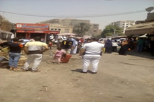 حملة مكبرة لرفع الإشغالات بحي دار السلام