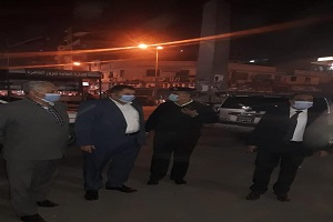 متابعة تنفيذ قرارات رئيس مجلس الوزراء بغلق المحلات 