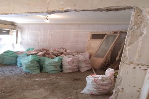 إيقاف أعمال مخالفة بجاردن سيتي