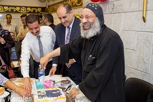 مشاركة رئيس الحي في حفل تكريم للصم والبكم