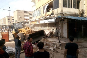 استكمال الحملات (بميدان إسكندرية وشارع طابا) بمدينة السلام