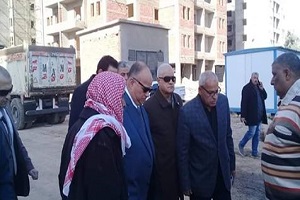 محافظ القاهرة يتفقد سوق التونسي بالبساتين