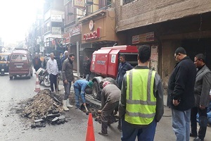 إحلال وتجديد مواسير الصرف الصحي