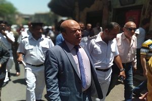 إستكمال حملات رفع الإشغالات بالحي