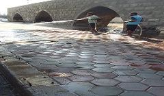 رفع كفاءة مستوى النظافة بحي الخليفة