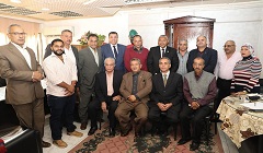 «الشرشابي» يجتمع بممثلي المجتمع المدني بحي حلوان والمعصرة