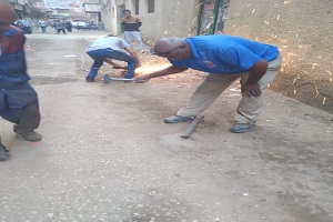 إستمرار التواجد الميداني والوقوف على حل المشكلات بالحي