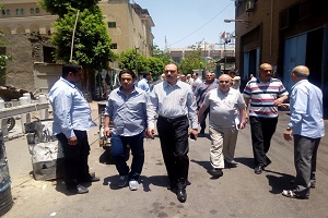 مرور رئيس الحي بمبنى أخبار اليوم