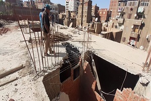 التصدي لمخالفات البناء وإزالتها