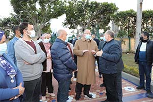 محافظ القاهرة يتفقد أعمال تطوير حديقة الأندلس 