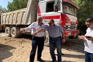 إنشاء محطة رفع صرف صحي بحي طره