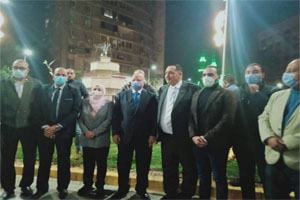 محافظ القاهرة يفتتح أعمال تطوير شارع المنيل بحي مصر القديمة