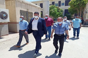 متابعة الاعمال اليومية بالحي 