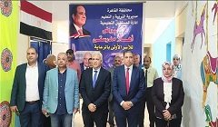 مدير تعليم القاهرة يفتتح معرض أهلًا مدرستي بأسعار مخفضة