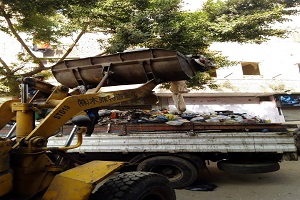 رفع مخلفات حى الشرابية 