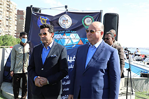 محافظ القاهرة يشهد إفتتاح مشروع سفينة النيل للشباب العربي