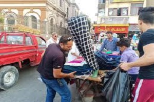 حملات مكبره لنظافه ورفع إشغالات من شوارع الحي