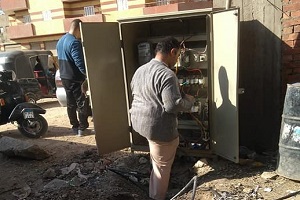 الاهتمام بانارة الشوارع بحي الشرابية