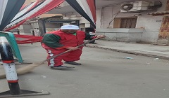 رفع درجة الاستعداد القصوى في قطاع النظافة حول دور العباده والكنائس