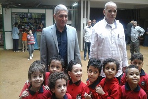 زيارة السيد رئيس الحي لمدرسة إيجيبت