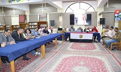 مدير تعليم القاهرة يتابع غرفة عمليات الانتخابات الرئاسية