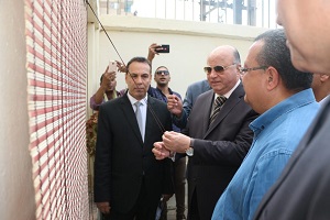 محافظ القاهرة يفتتح نفق مشاة أحمد عصمت