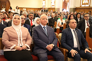 محافظ القاهرة يشهد إحتفال الطائفة الإنجيلية بعيد القيامة نائباً عن رئيس الوزراء