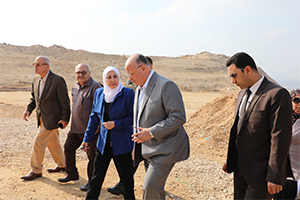 محافظ القاهرة يتفقد عددًا من المحاور الجديدة بالمنطقة الجنوبية