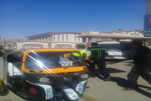 حمله لرفع الإشغالات بميدان المحطة والشوارع المحيطة بها